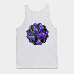 Purple Hyacinth Flower Clusters Tank Top